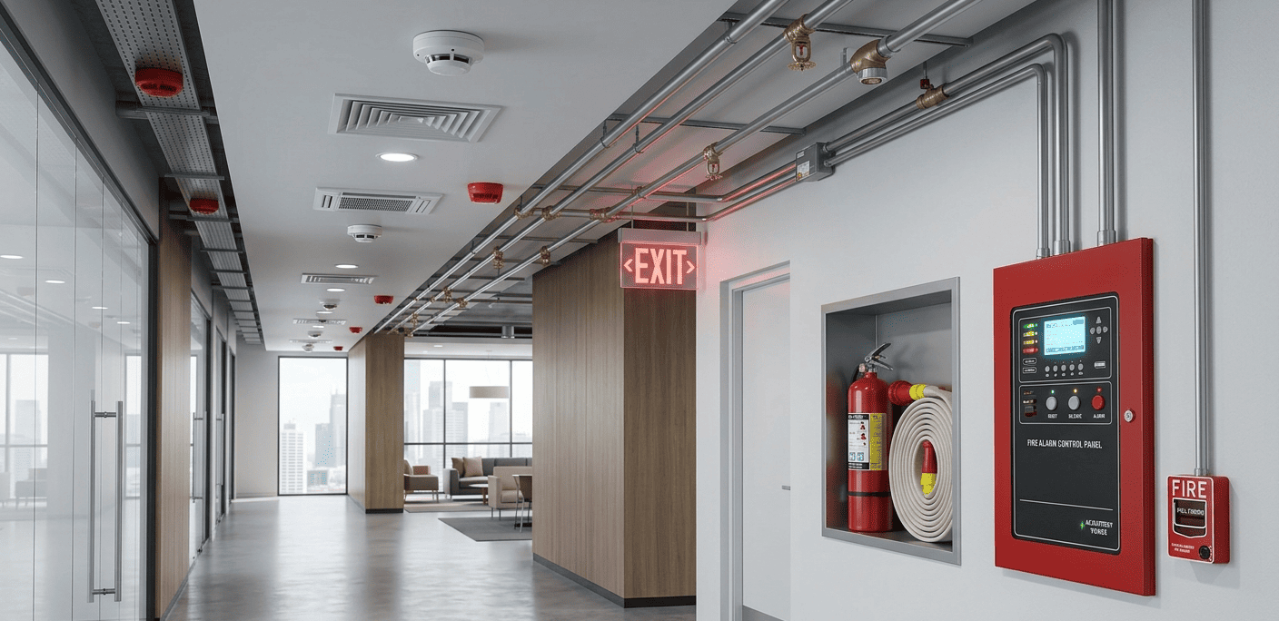 Jasa instalasi fire alarm system gedung
